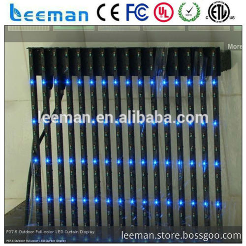 Leeman P37.5 full-color Led Curtain/Mesh Display Screen/led module/LED display